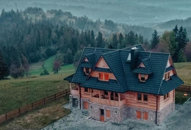 Dom Z Widokiem Na Wierchy - Panorama Na Tatry - Traditional Folk House Gliczarów 外观 照片