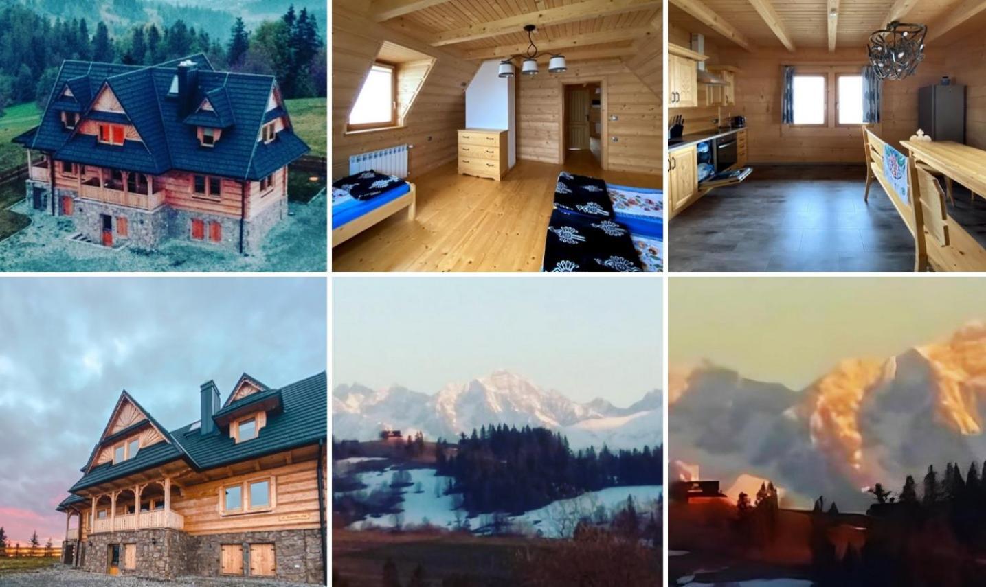 Dom Z Widokiem Na Wierchy - Panorama Na Tatry - Traditional Folk House Gliczarów 外观 照片